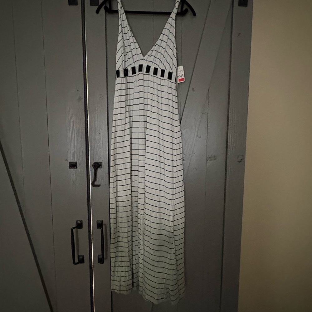 Gypsy 05 Olivia Green Stripe Maxi Dress
